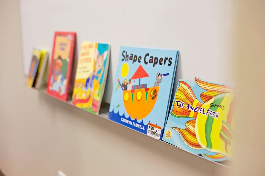 Childcare books at Ardent Preschool and Daycare in Birmingham and Huntsville Alabama